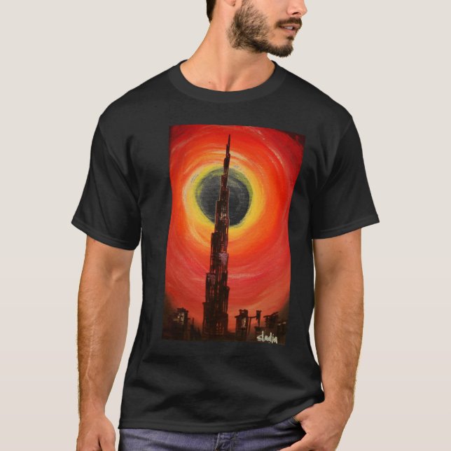 Camiseta Burj Khalifa, Dubai (Frente)