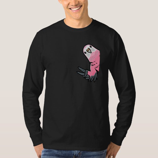 Camiseta Burke: Parrot Bird Parakeet (Frente)
