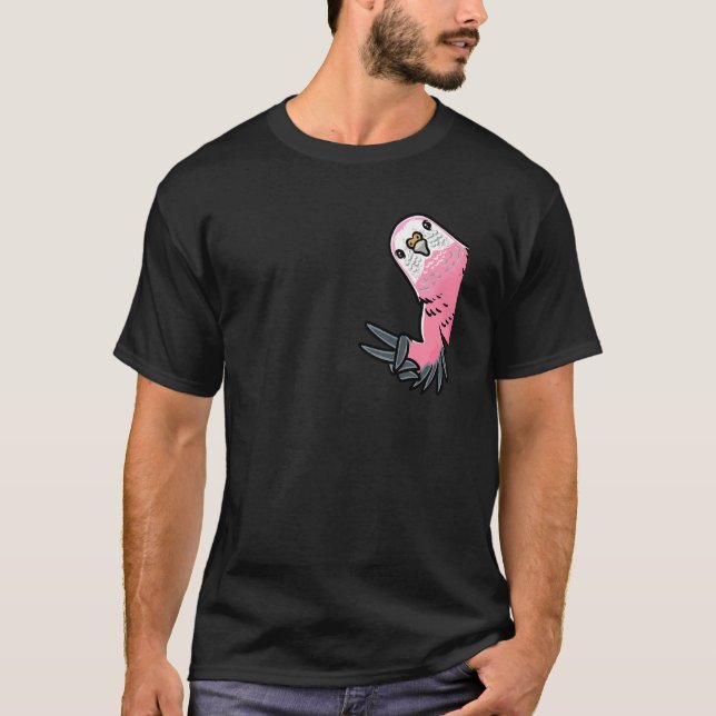 Camiseta Burke: Parrot Bird Parakeet (Frente)