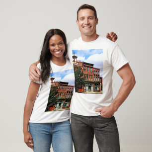 Camiseta Burlington NJ - Rua no Distrito Histórico