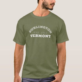 Camiseta Burlington Vermont