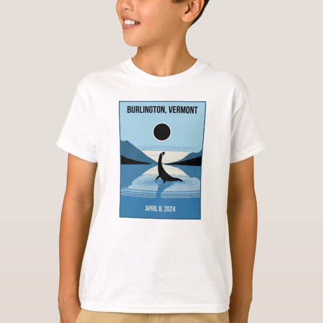 Camiseta Burlington, VT Champy Eclipse (Frente)