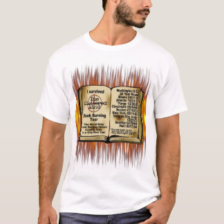 Camiseta Burning de livro
