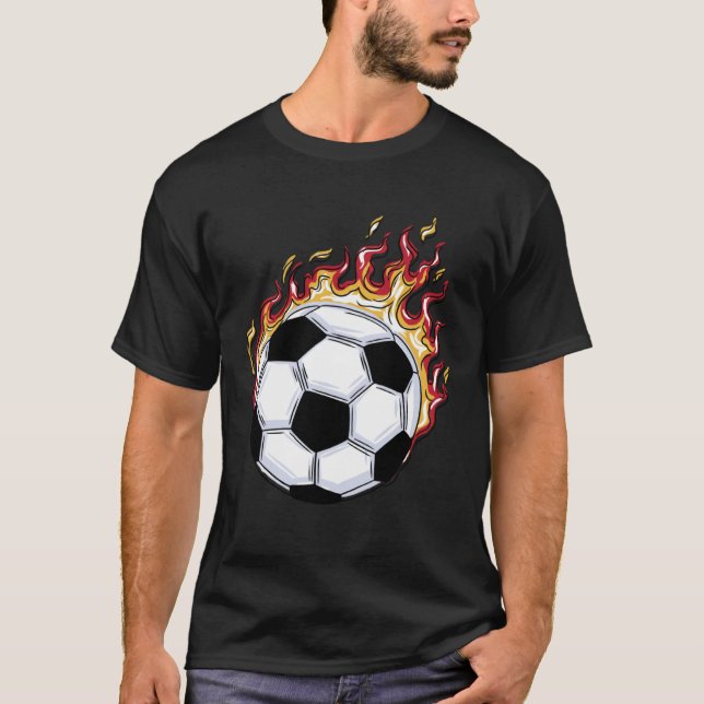 Camiseta Burning Soccer (Frente)