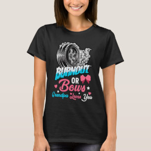 Camiseta Burnout ou Arcos Gênero Revelar Anúncio do Bebê Gr