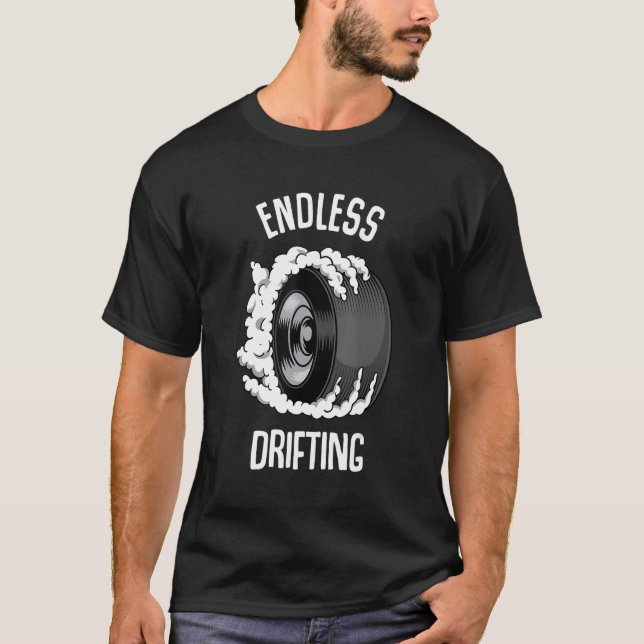 Camiseta Burnout sem Fio de Raceway (Frente)