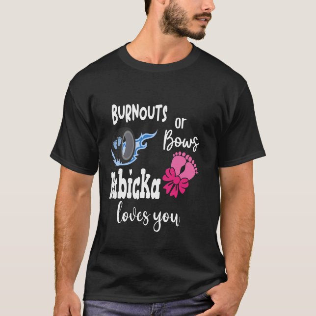 Camiseta Burnouts ou Arcos Babicka te ama (Frente)