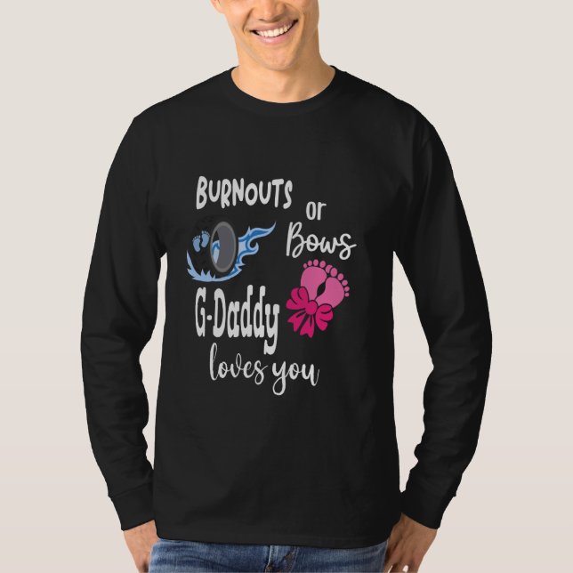 Camiseta Burnouts ou Arcos G-Pai te ama vovô especial (Frente)