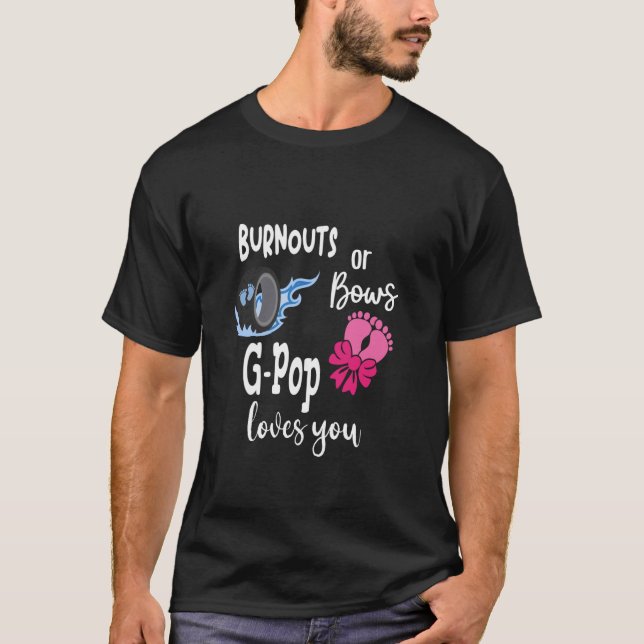 Camiseta Burnouts ou Arcos G-Pop a ama seu avô especial (Frente)