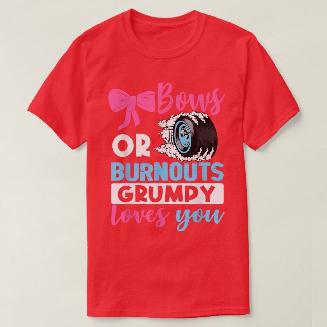 Camiseta Burnouts ou Arcos Grumpy te ama (Frente do Design)
