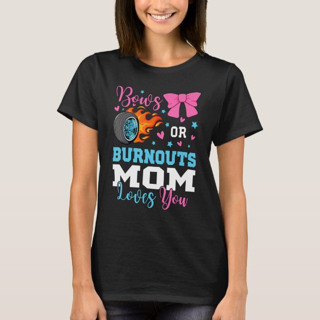 Camiseta Burnouts ou Arcos Mamãe te ama. (Frente)