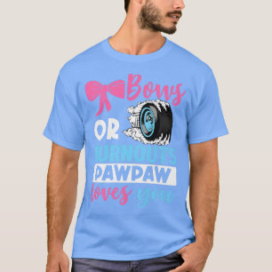 Camiseta Burnouts ou Arcos Pawpaw ama você Gênero Reveal pa