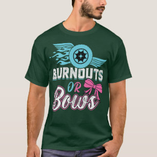 Camiseta Burnouts ou Arcos Sexo Revelar Festa do Bebê Anunc