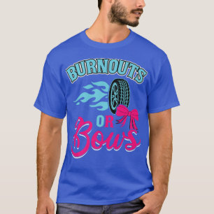Camiseta Burnouts ou Arcos Sexo Revelar Festa do Bebê Anunc