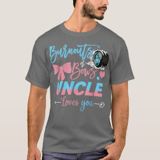 Camiseta Burnouts Ou Arcos Tio Ama Sua Revelação De Gênero
