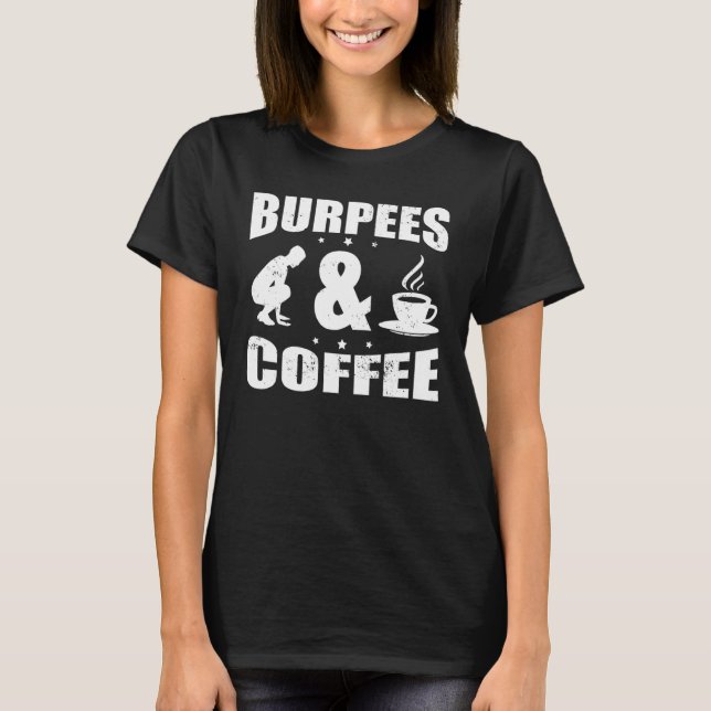 Camiseta Burpee Burpees Dumbbell Muscle Toning Malhação (Frente)