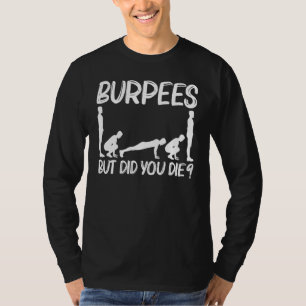 Camiseta Burpee Legal Para Homens Mulheres Fitness Treino A