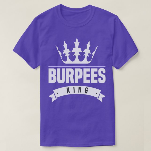 Camiseta Burpees King (Frente do Design)