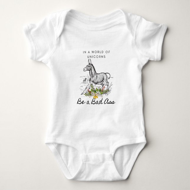 Camiseta burra, camiseta burra (Frente)