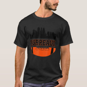 Camiseta Burreaux Skyline Football For Men Women