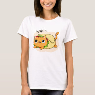 Camiseta Burrito De Gato De Gato De Gato Purrito