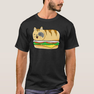 Camiseta Burrito de Gato Purrito Comida Mexicano