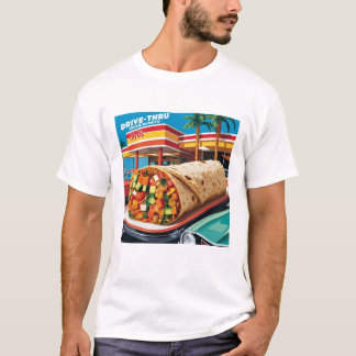 Camiseta Burrito de Los Angeles nos anos 70