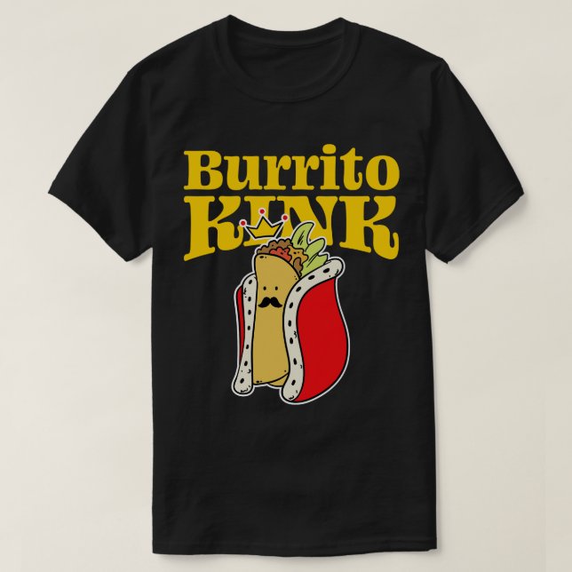 Camiseta Burrito King (Frente do Design)