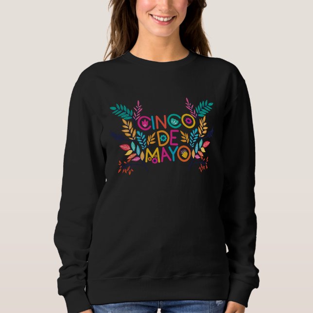 Camiseta Burritos do Cinco De Mayo  Tacos e Abacate México  (Frente)