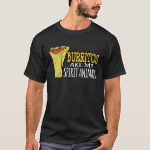 Camiseta Burritos Sarcásticos São Meu Burrito Animal Espiri