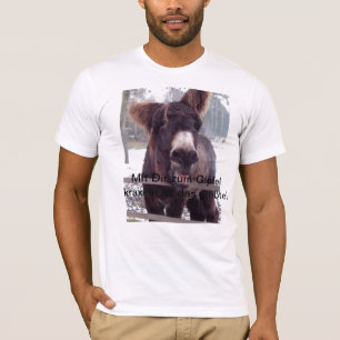 Camiseta Burro em Sprachstimmung