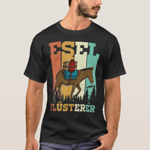 Camiseta Burro Espécie de Cavalo Doméstico Biólogo África A