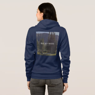 Camiseta Burro lago de capuz