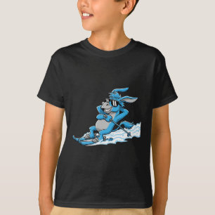 Camiseta Burro Legal De Esqui Engraçado Relaxado Apos Esqui