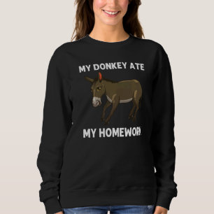 Camiseta Burro Legal Para Crianças Meninos Mula Burro Anim