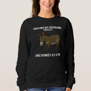 Camiseta Burro Legal Para Mulheres Mãe Mula Burro Animais S