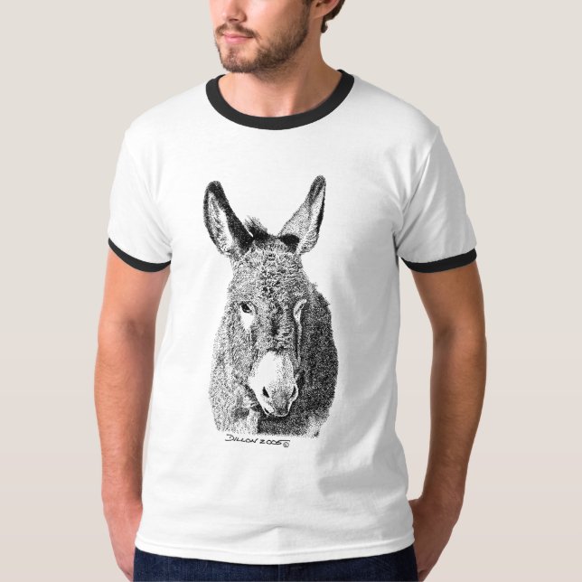 Camiseta Burro selvagem (Frente)