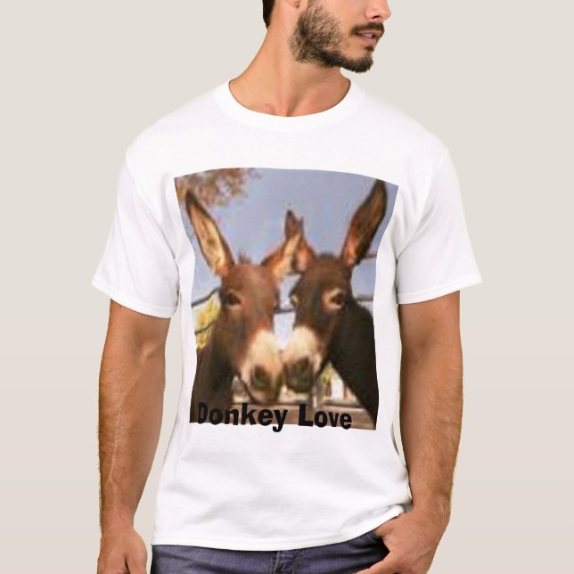 Camiseta Burros, amor do asno (Frente)