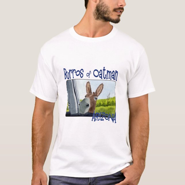 Camiseta Burros de Oatman, Arizona (Frente)