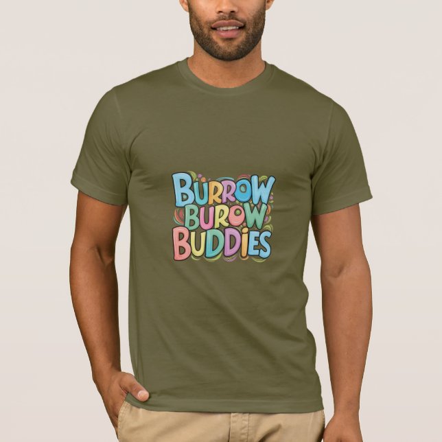 Camiseta Burrow Buddies (Frente)