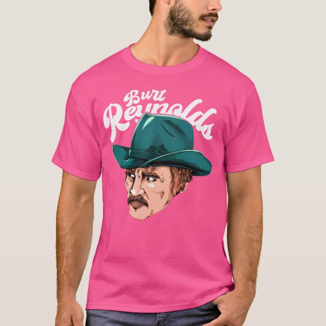 Camiseta Burt Reynoldsretro Para Ventiladores (Frente)