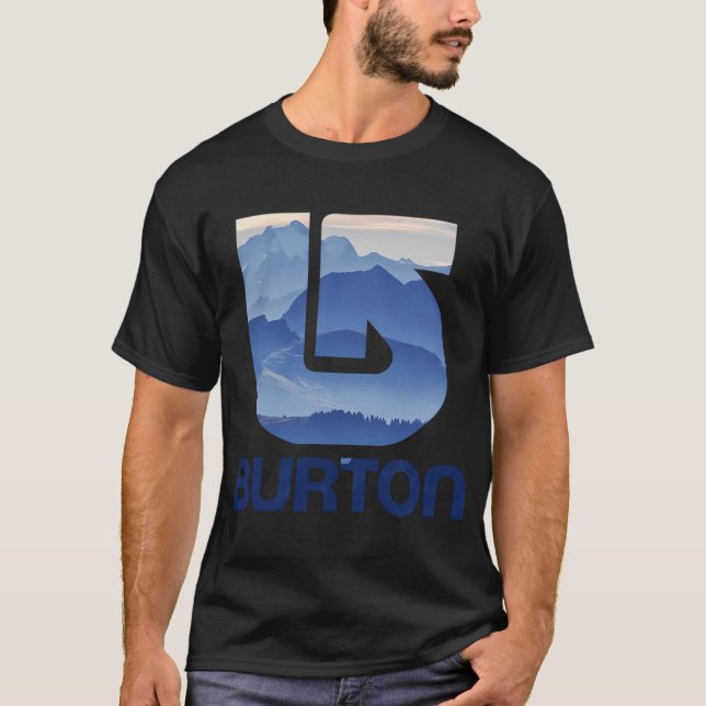 Camiseta Burton Snowboards Purple (Frente)