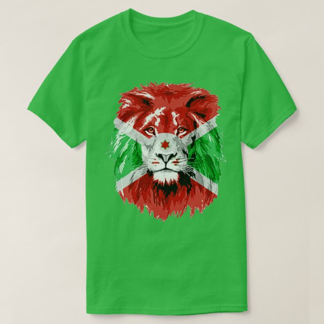 Camiseta Burundi 2 (Frente do Design)
