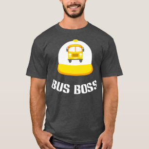 Camiseta Bus Chefe I Engraçado Motorista de Ônibus 2