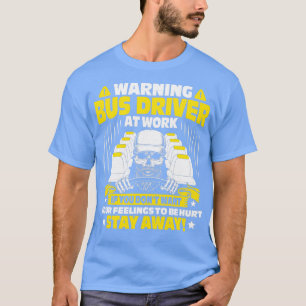 Camiseta Bus Driver Busman Schoolbus School Bus Idet