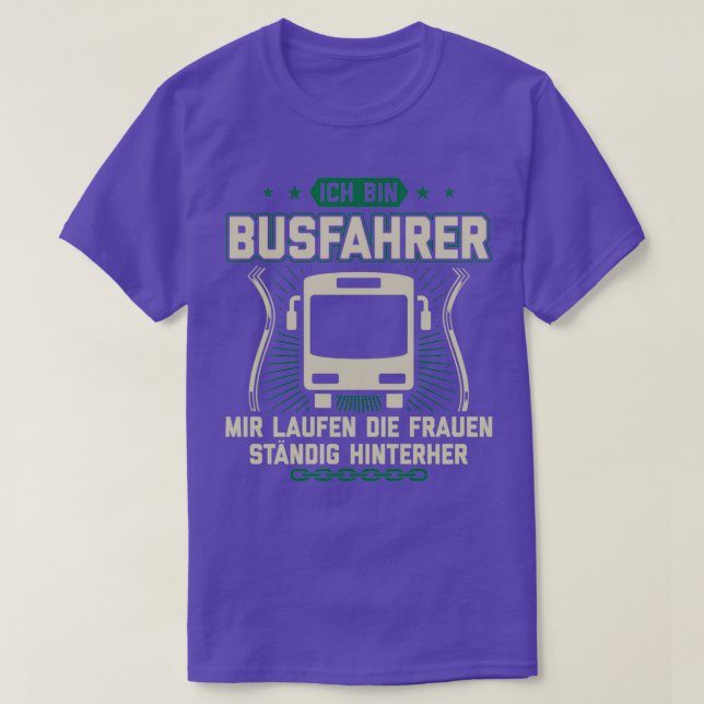 Camiseta Bus Driver Funny Gift Idea 1 (Frente do Design)