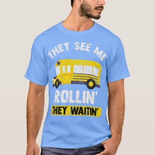 Camiseta Bus Driver Omnibus School Bus Transportes Públicos