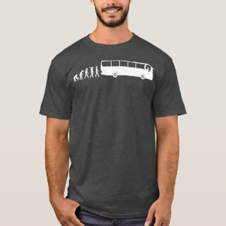 Camiseta Bus Evolução Humana Darwin