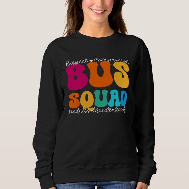 Camiseta Bus Squad Appreciation Week Back to School (Frente)