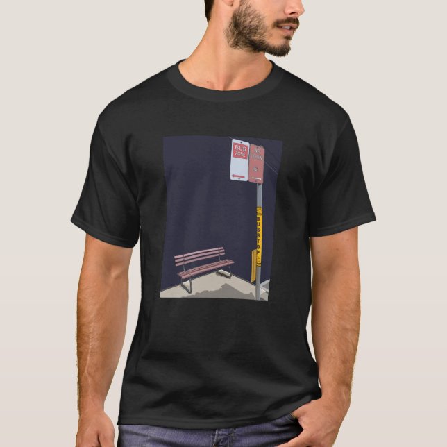 Camiseta Bus Stop T Shirt (Frente)